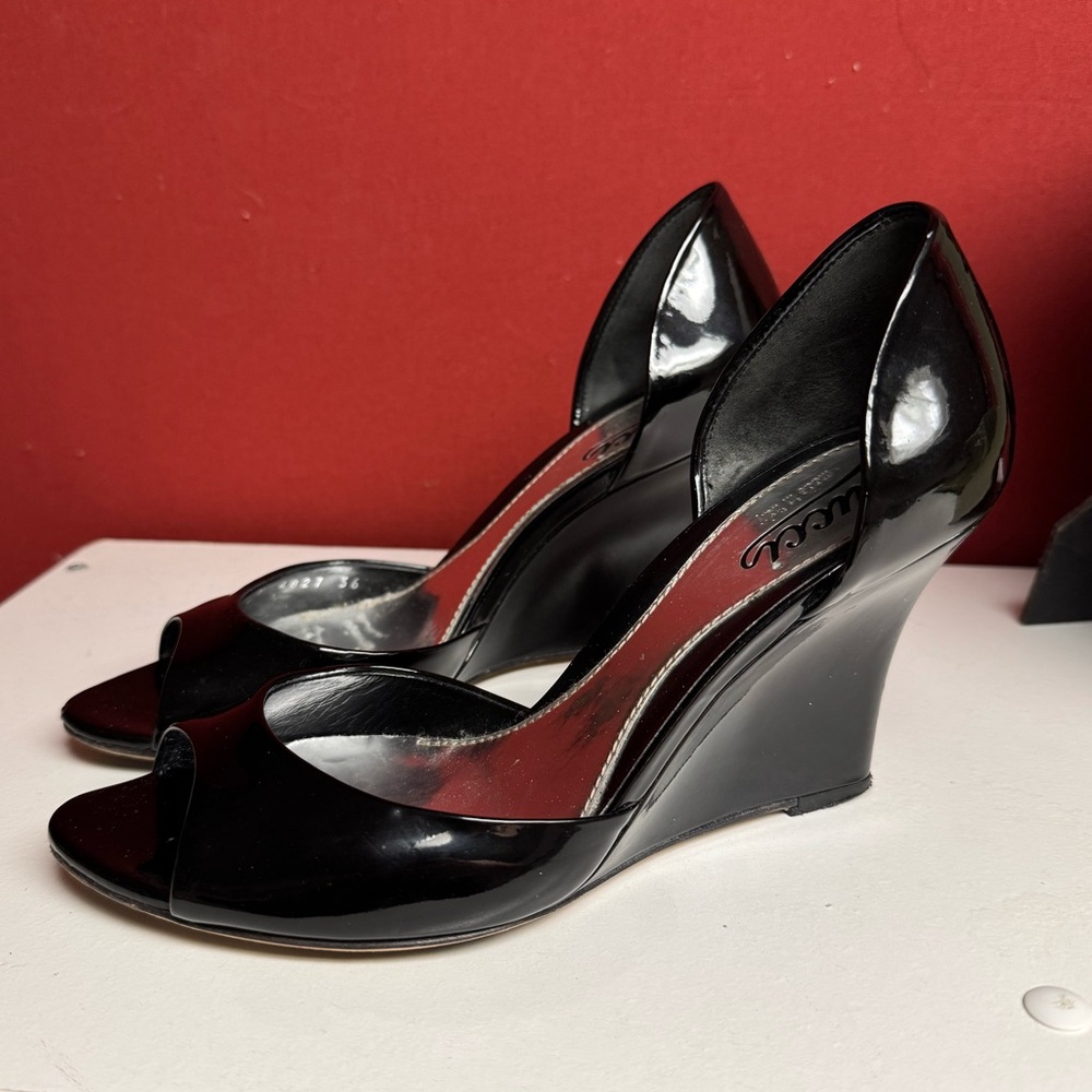 Gucci wedge heels